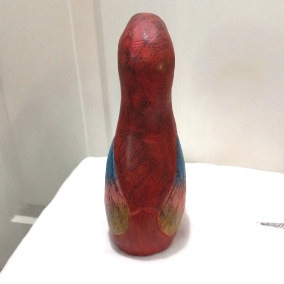 Bird Sculpture Figurine, Toucan from Thailand. 10" Tall - Picture 4 of 6